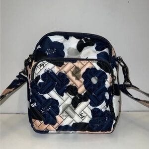 Lug Can Can RFID Crossbody Shoulder Bag, Floral Multi, Versatile Wear
